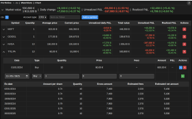Stock transactions