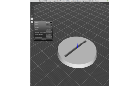 Miniature round base (with optional slid)
