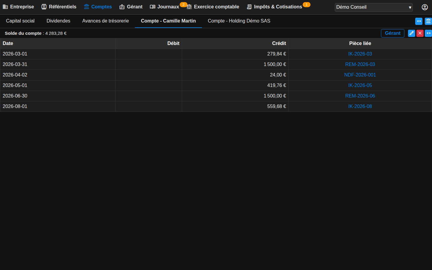 Partner Account