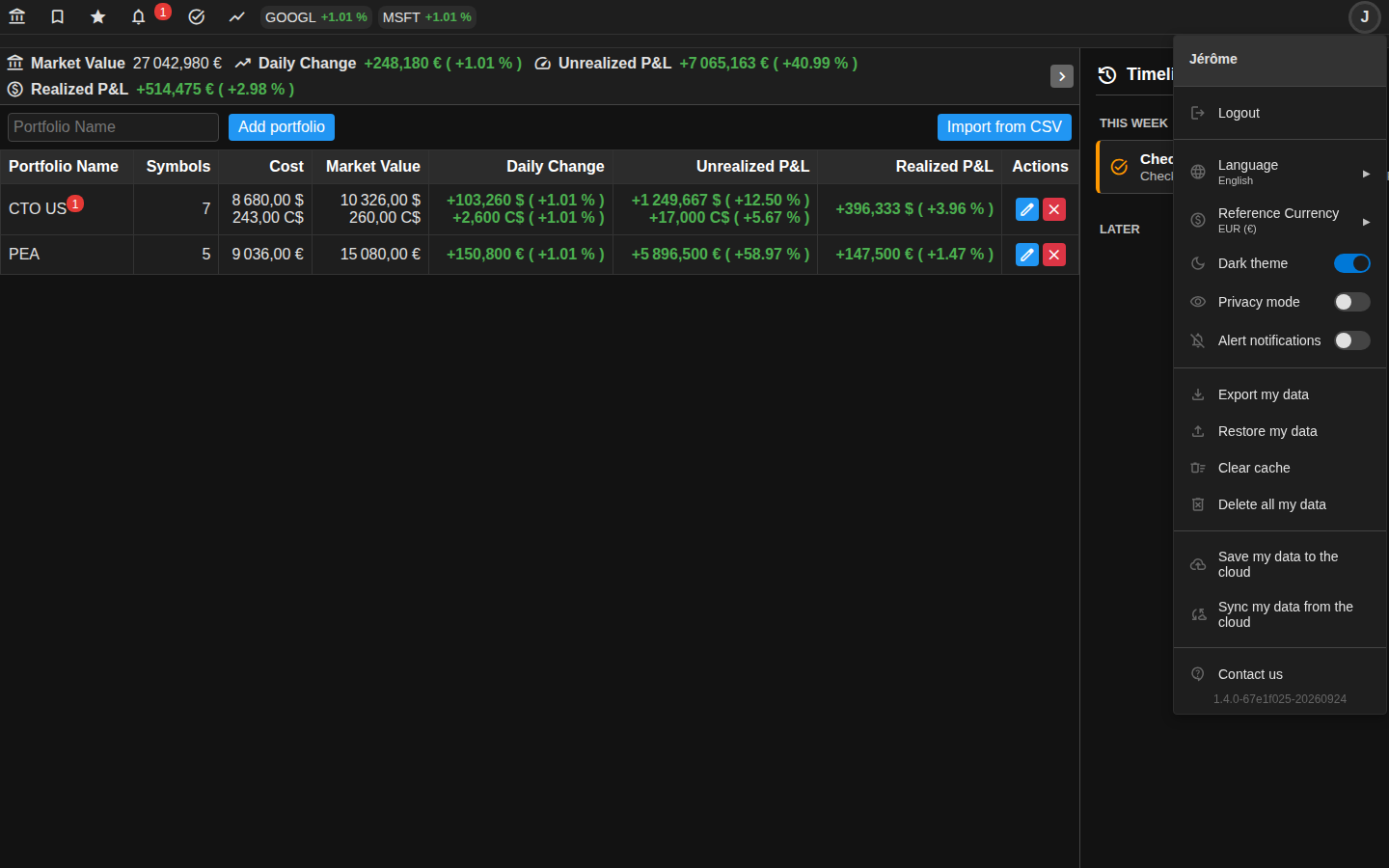 Theme and data management